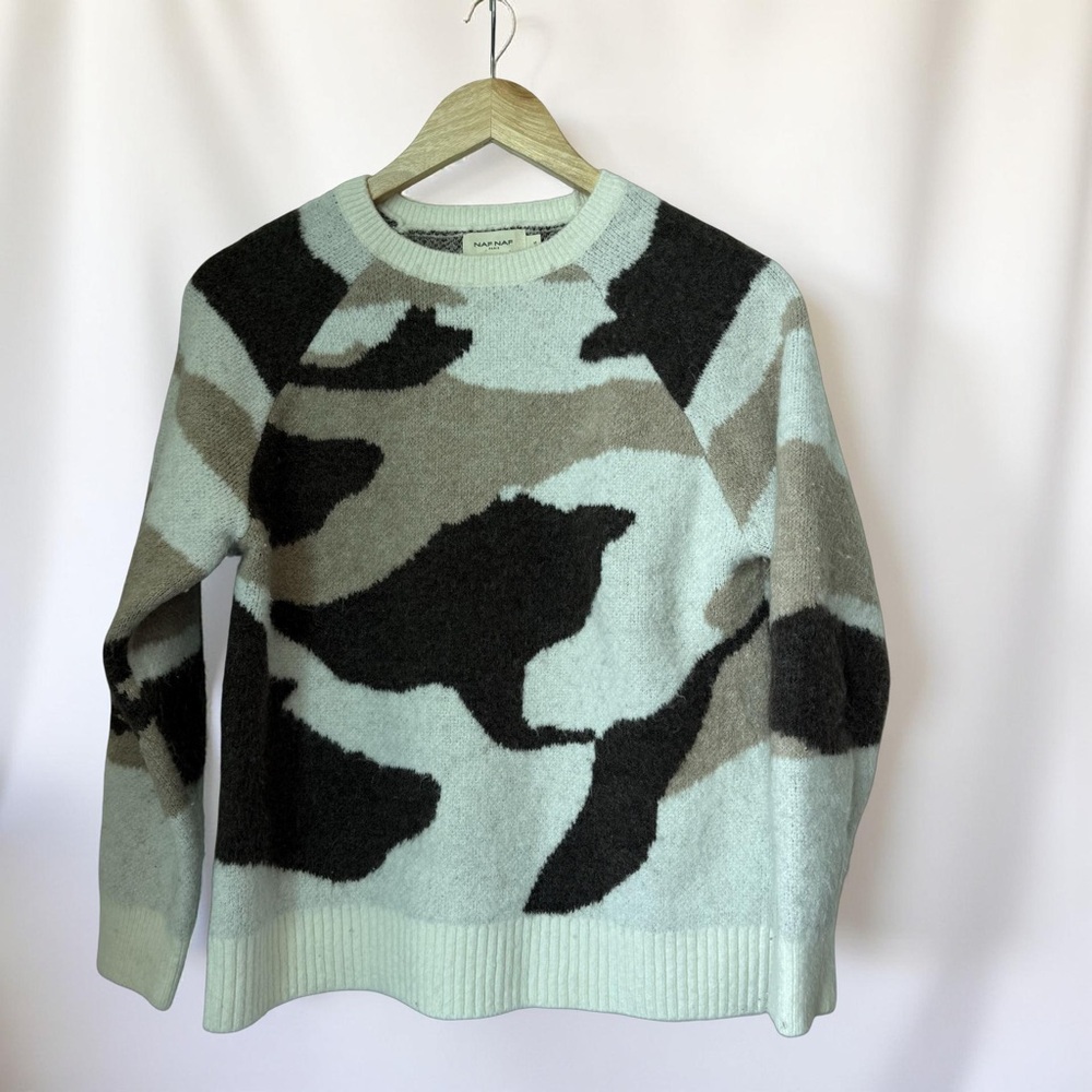 NafNaf - Camouflage Pattern Sweater